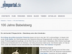 100 Jahre Babelsberg