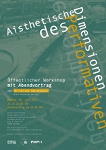 Aisthetische Dimensionen des Performativen
